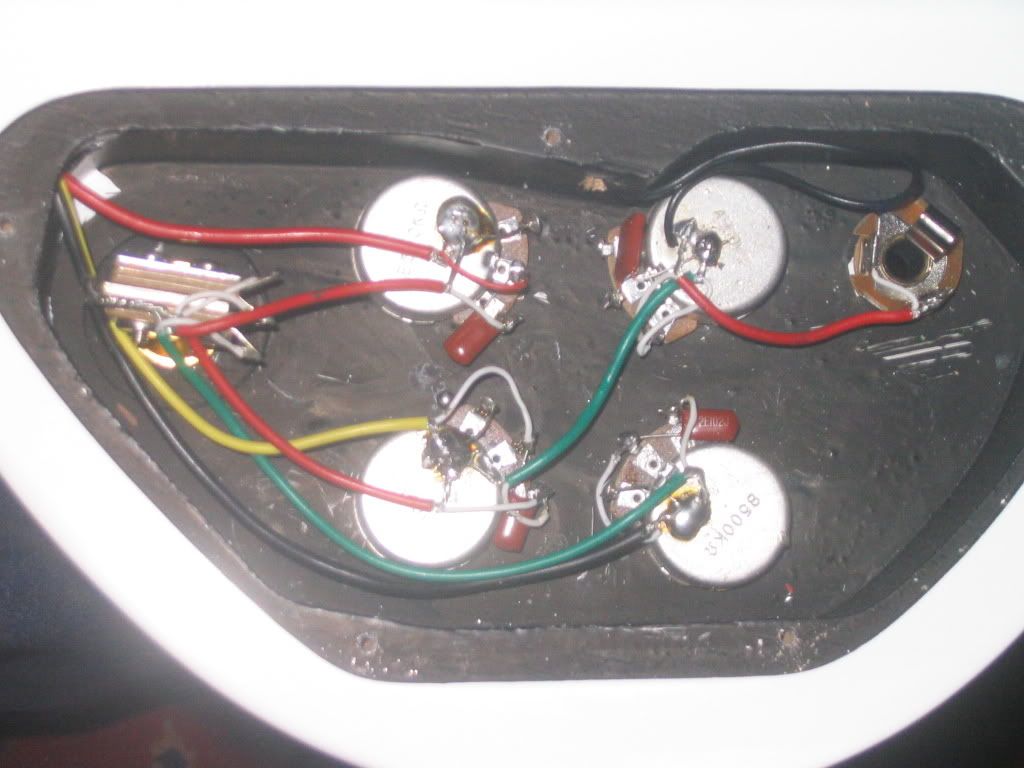 my new sg custom wiring (pic's) | My Les Paul Forum